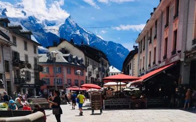 Chamonix-MontBlanc, the highest Mountain in Western Europe